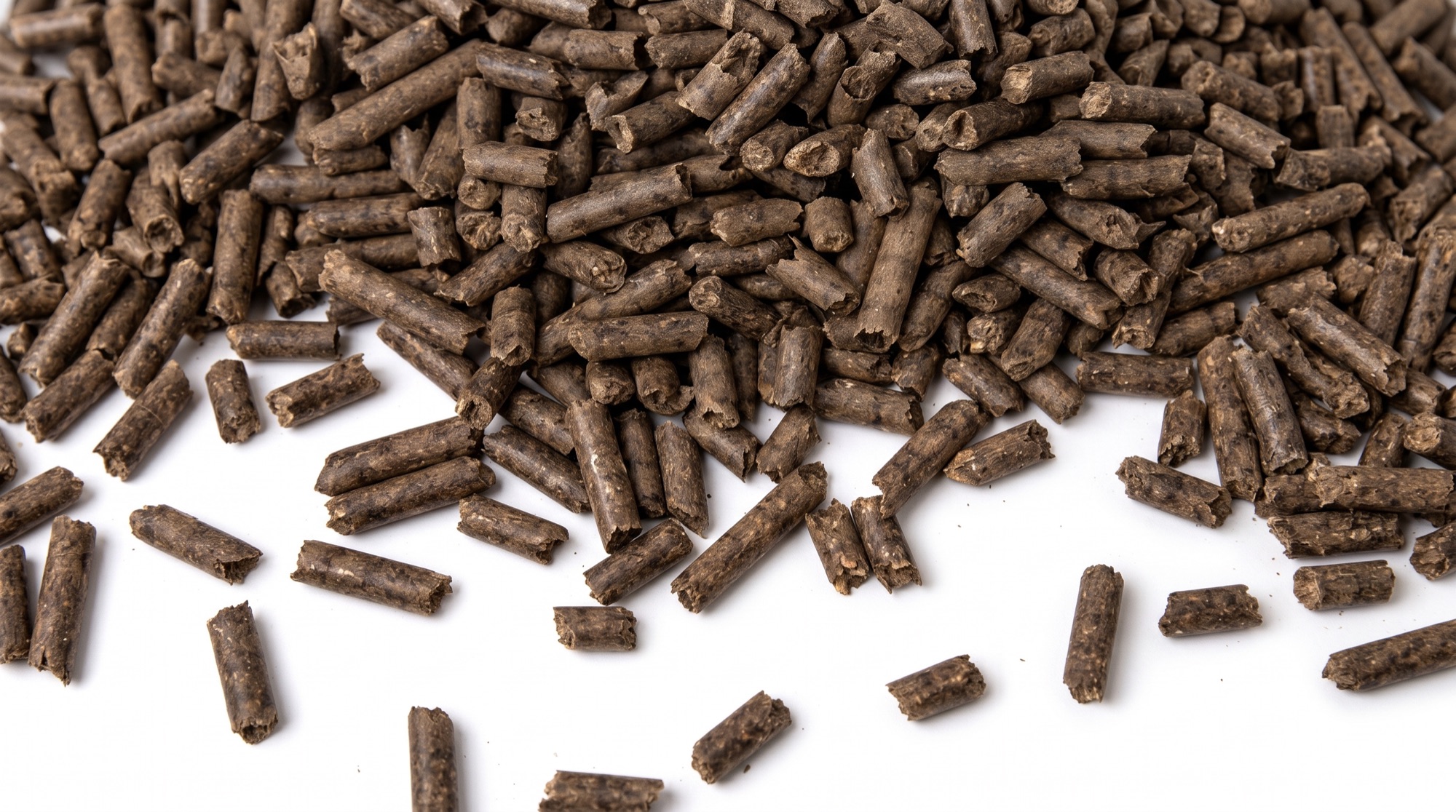 SUAR biomass pellets made from empty fruit bunch
